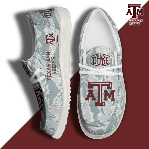 Tubopro Texas A&M Aggies Personalized Hey Dude Shoes For Men And Women