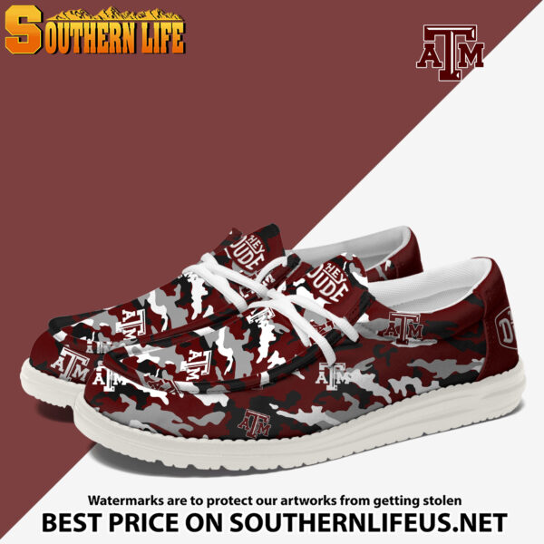 Tubopro Texas A&M Aggies Personalized Hey Dude Shoes For Men And Women - Image 2