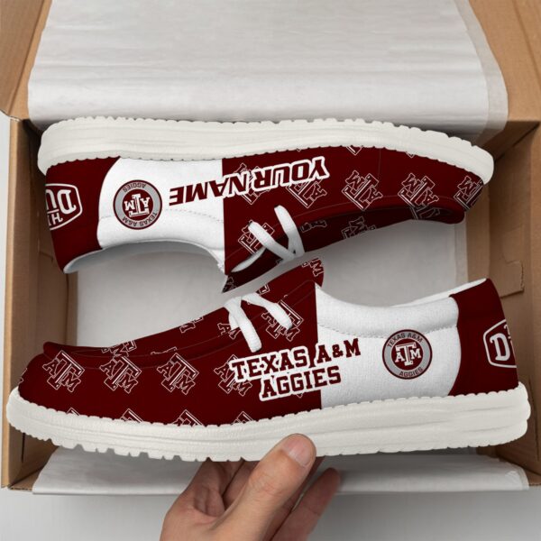 Tubopro Texas A&M Aggies Personalized Hey Dude Shoes For Men And Women