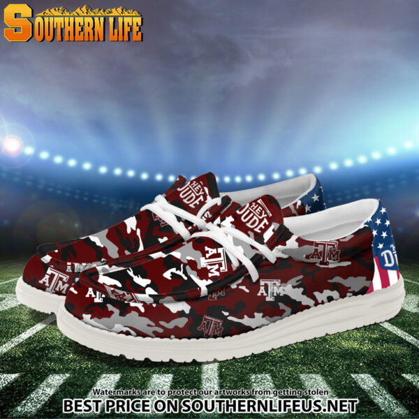 Tubopro Texas A&M Aggies Personalized Hey Dude Shoes For Men And Women - Image 2