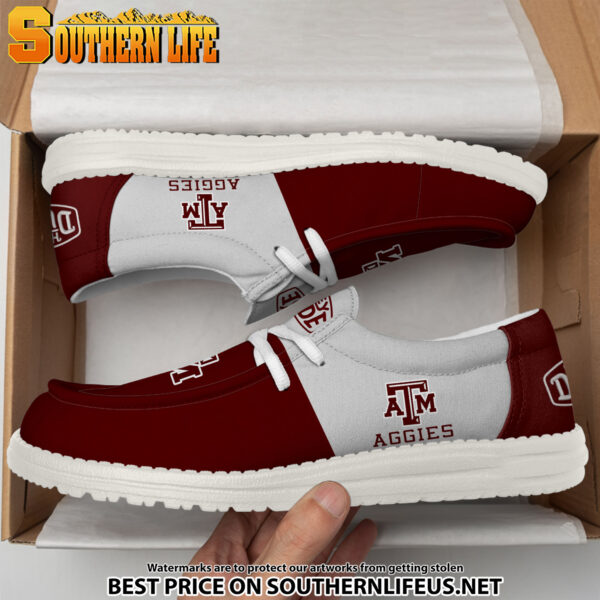 Tubopro Texas A&M Aggies Personalized Hey Dude Shoes For Men And Women - Image 3