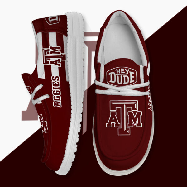 Tubopro Texas A&M Aggies Personalized Hey Dude Shoes For Men And Women