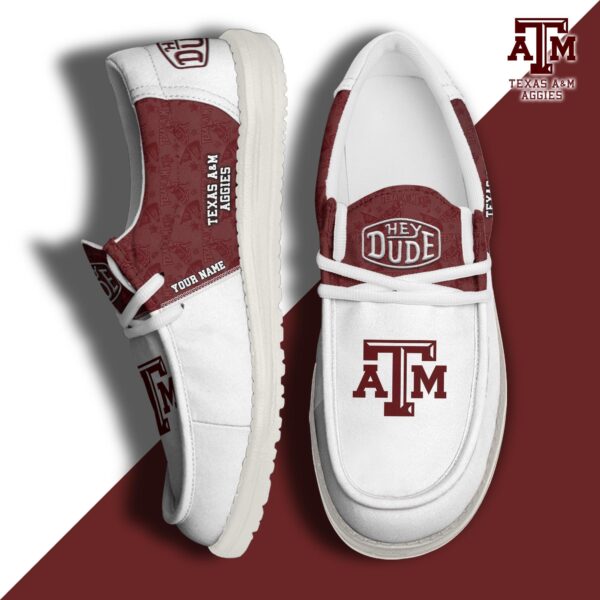 Tubopro Texas A&M Aggies Personalized Hey Dude Shoes For Men And Women