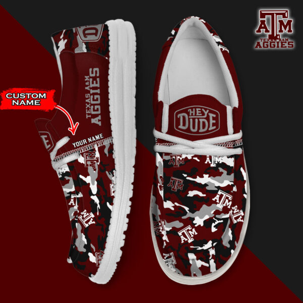 Tubopro Texas A&M Aggies Personalized Hey Dude Shoes For Men And Women