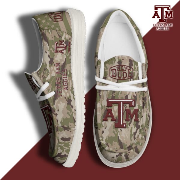 Tubopro Texas A&M Aggies Personalized Hey Dude Shoes For Men And Women