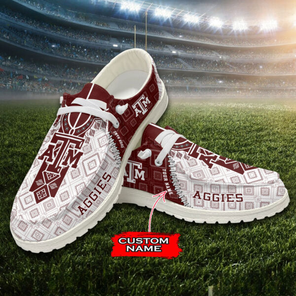Tubopro Texas A&M Aggies Personalized Hey Dude Shoes For Men And Women - Image 6