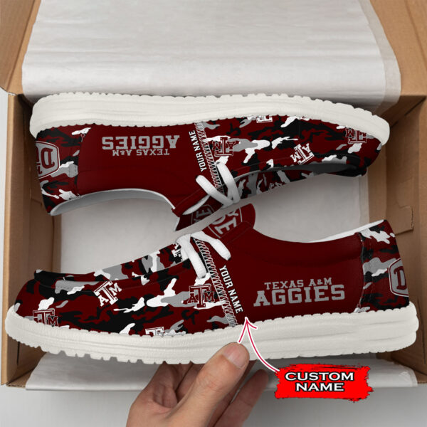 Tubopro Texas A&M Aggies Personalized Hey Dude Shoes For Men And Women - Image 2