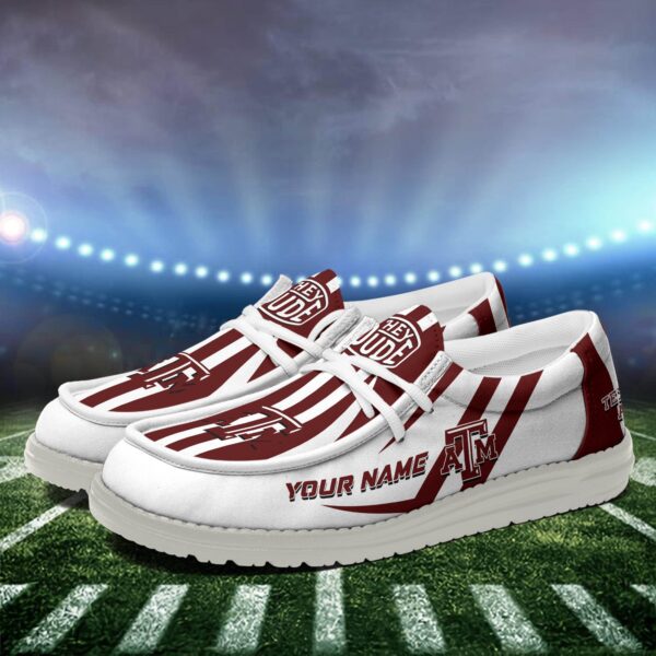 Tubopro Texas A&M Aggies Personalized Hey Dude Shoes For Men And Women - Image 3