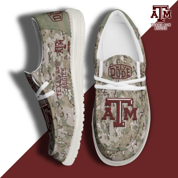 Tubopro Texas A&M Aggies Personalized Hey Dude Shoes For Men And Women