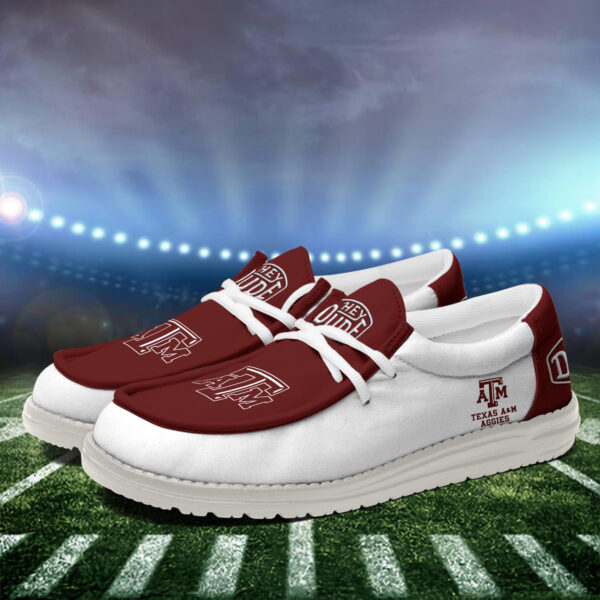Tubopro Texas A&M Aggies Personalized Hey Dude Shoes For Men And Women - Image 3
