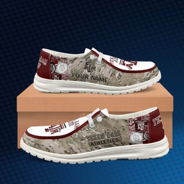 Tubopro Texas A&M Aggies Personalized Hey Dude Shoes For Men And Women - Image 2