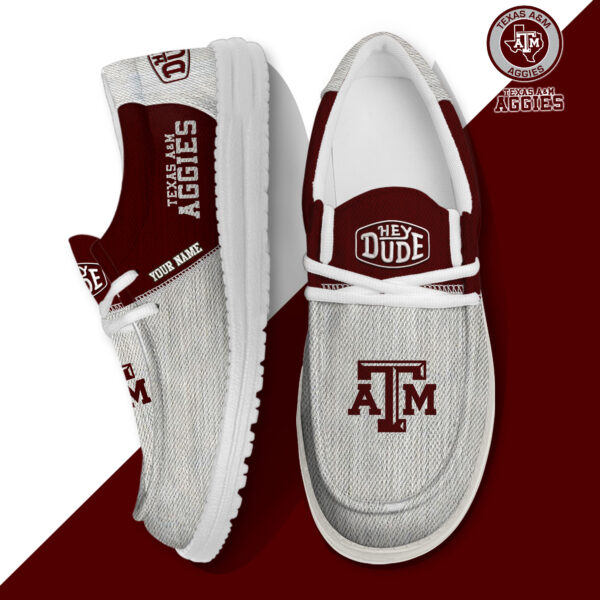 Tubopro Texas A&M Aggies Personalized Hey Dude Shoes For Men And Women