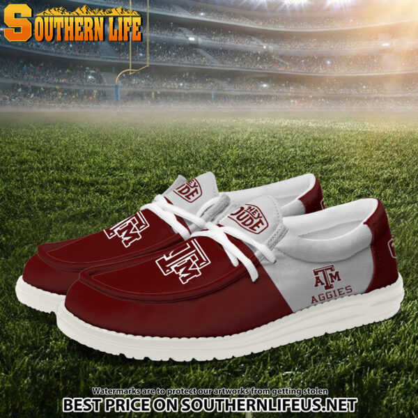 Tubopro Texas A&M Aggies Personalized Hey Dude Shoes For Men And Women - Image 2