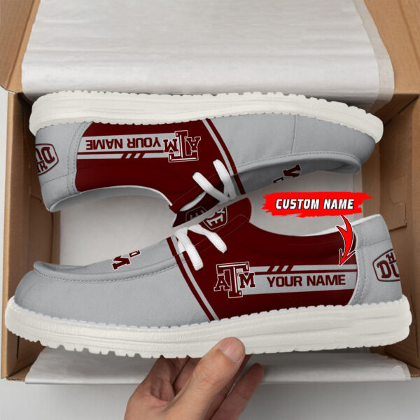 Tubopro Texas A&M Aggies Personalized Hey Dude Shoes For Men And Women - Image 2