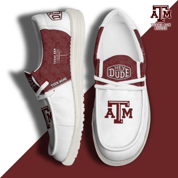 Tubopro Texas A&M Aggies Personalized Hey Dude Shoes For Men And Women