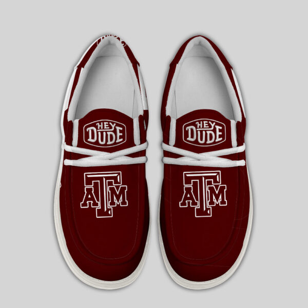 Tubopro Texas A&M Aggies Personalized Hey Dude Shoes For Men And Women - Image 4