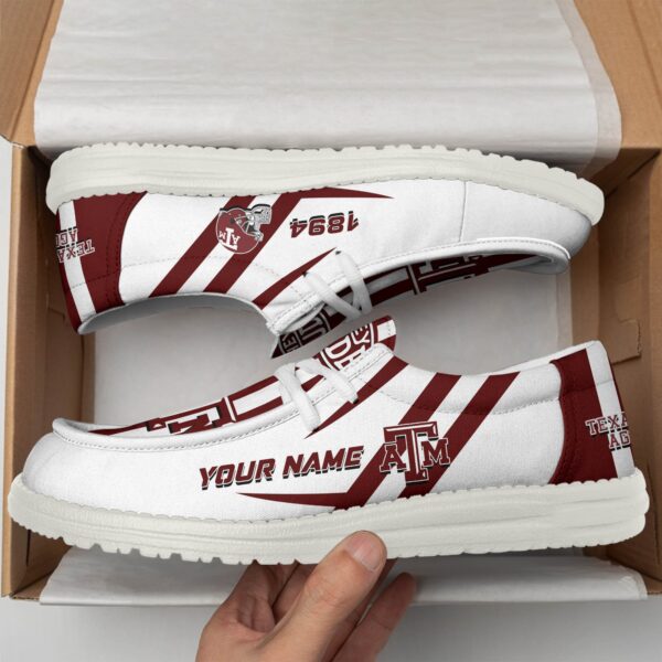 Tubopro Texas A&M Aggies Personalized Hey Dude Shoes For Men And Women - Image 2