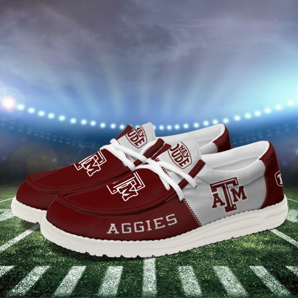 Tubopro Texas A&M Aggies Personalized Hey Dude Shoes For Men And Women - Image 3