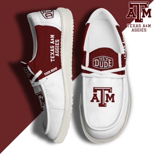 Tubopro Texas A&M Aggies Personalized Hey Dude Shoes For Men And Women