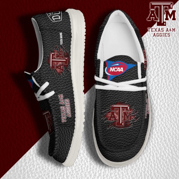 Tubopro Texas A&M Aggies Personalized Hey Dude Shoes For Men And Women
