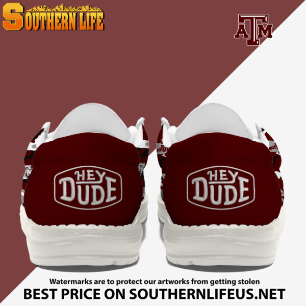 Tubopro Texas A&M Aggies Personalized Hey Dude Shoes For Men And Women - Image 3