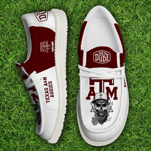 Tubopro Texas A&M Aggies Personalized Hey Dude Shoes For Men And Women