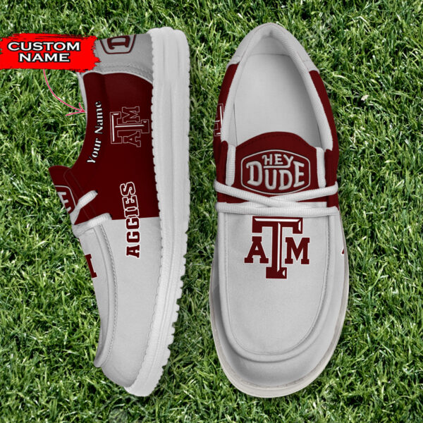 Tubopro Texas A&M Aggies Personalized Hey Dude Shoes For Men And Women