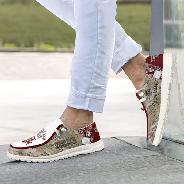 Tubopro Texas A&M Aggies Personalized Hey Dude Shoes For Men And Women - Image 4