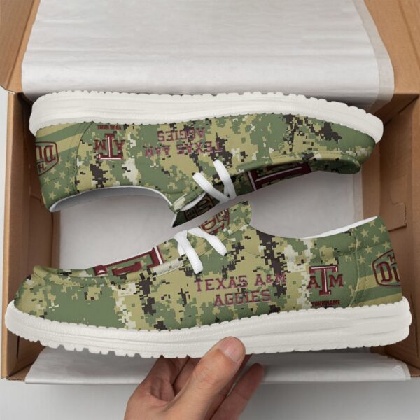 Tubopro Texas A&M Aggies Personalized Hey Dude Shoes For Men And Women - Image 2
