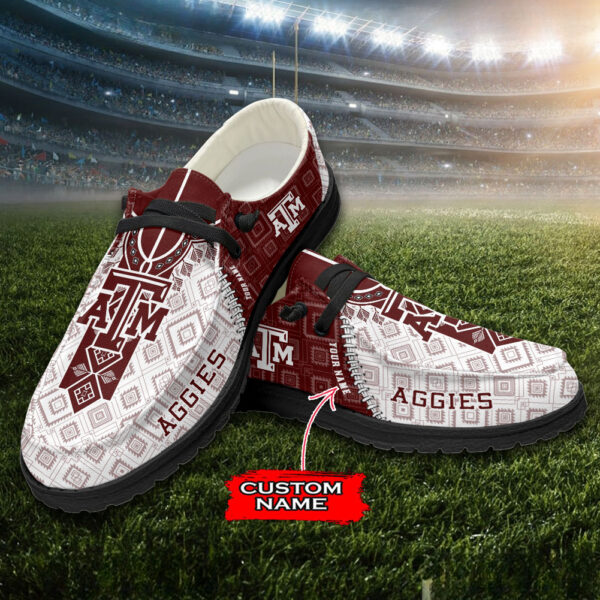 Tubopro Texas A&M Aggies Personalized Hey Dude Shoes For Men And Women - Image 5