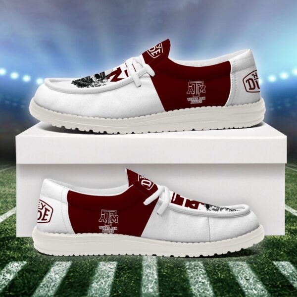 Tubopro Texas A&M Aggies Personalized Hey Dude Shoes For Men And Women - Image 4