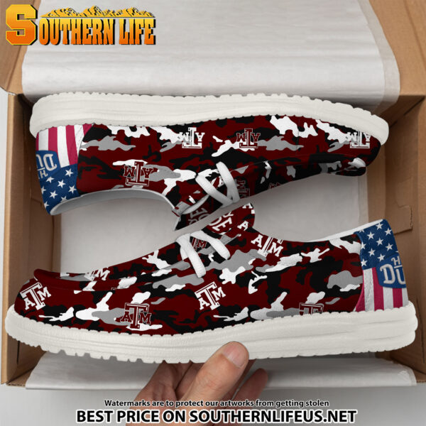 Tubopro Texas A&M Aggies Personalized Hey Dude Shoes For Men And Women - Image 4