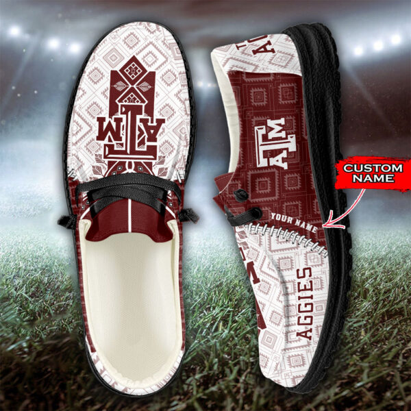 Tubopro Texas A&M Aggies Personalized Hey Dude Shoes For Men And Women - Image 3