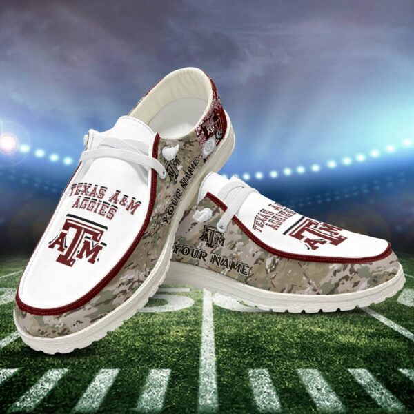 Tubopro Texas A&M Aggies Personalized Hey Dude Shoes For Men And Women