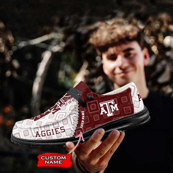 Tubopro Texas A&M Aggies Personalized Hey Dude Shoes For Men And Women - Image 2