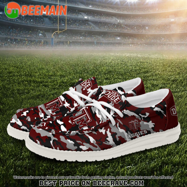 Tubopro Texas A&M Aggies Personalized Hey Dude Shoes For Men And Women - Image 2
