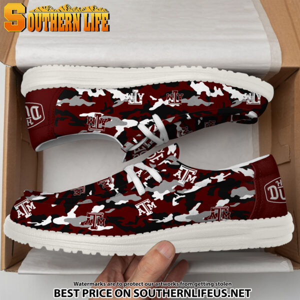 Tubopro Texas A&M Aggies Personalized Hey Dude Shoes For Men And Women - Image 4