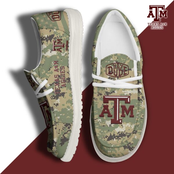 Tubopro Texas A&M Aggies Personalized Hey Dude Shoes For Men And Women
