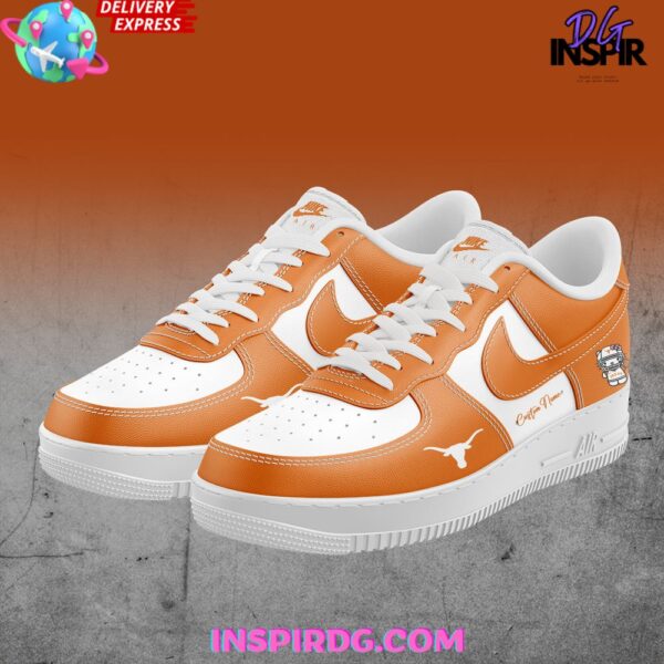 Tubopro Texas Longhorns Air Low-Top Sneakers Shoes For Men And Women - Image 2