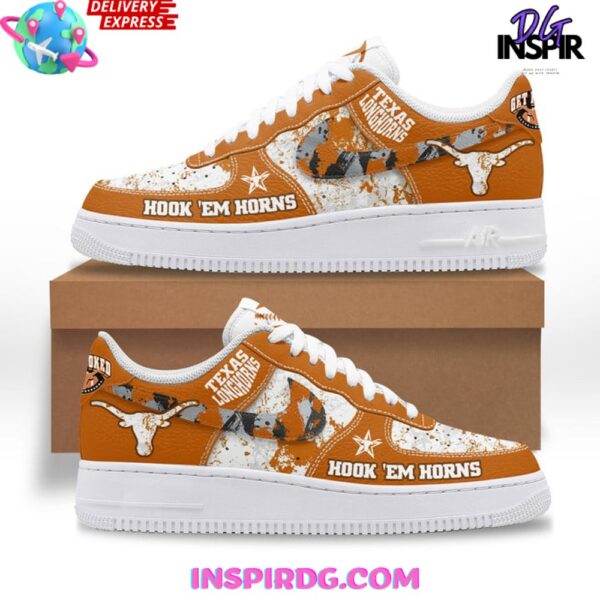 Tubopro Texas Longhorns Air Low-Top Sneakers Shoes For Men And Women - Image 2