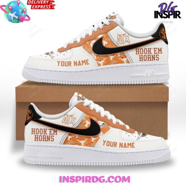 Tubopro Texas Longhorns Air Low-Top Sneakers Shoes For Men And Women - Image 2