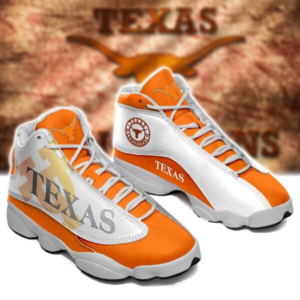 Tubopro Texas Longhorns AJ13 Sneakers Shoes For Men And Women