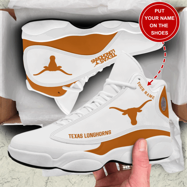 Tubopro Texas Longhorns AJ13 Sneakers Shoes For Men And Women