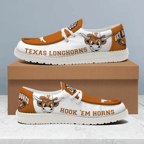 Tubopro Texas Longhorns Personalized Hey Dude Shoes For Men And Women - Image 3