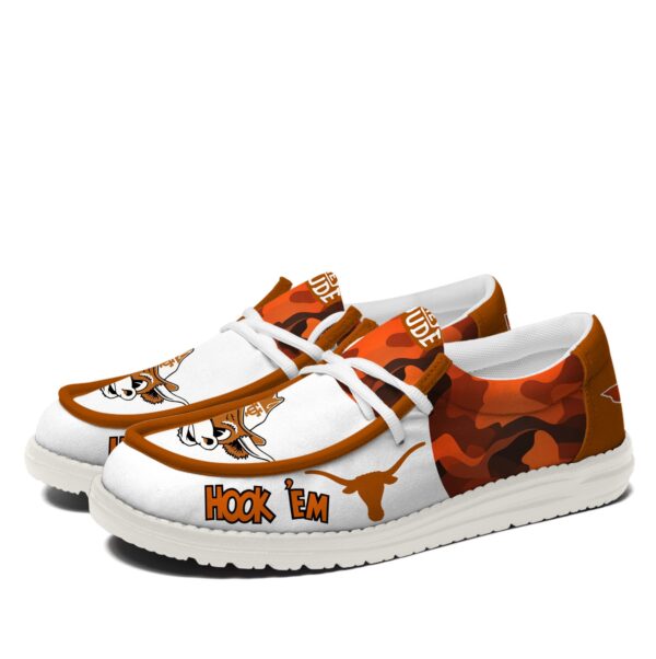 Tubopro Texas Longhorns Personalized Hey Dude Shoes For Men And Women - Image 3
