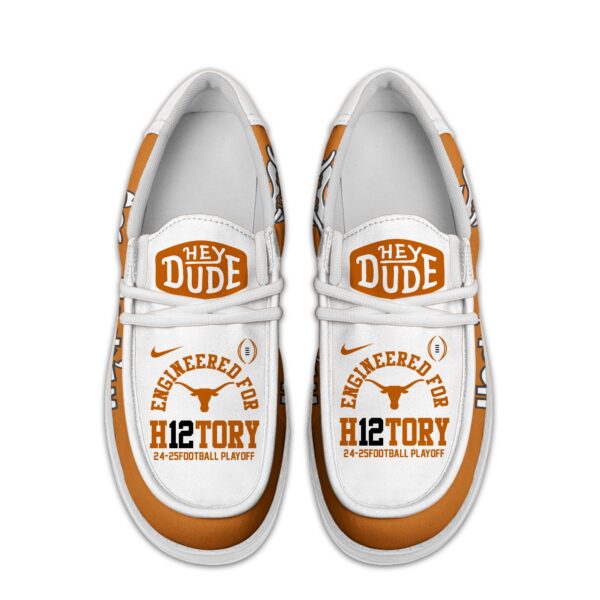 Tubopro Texas Longhorns Personalized Hey Dude Shoes For Men And Women - Image 2