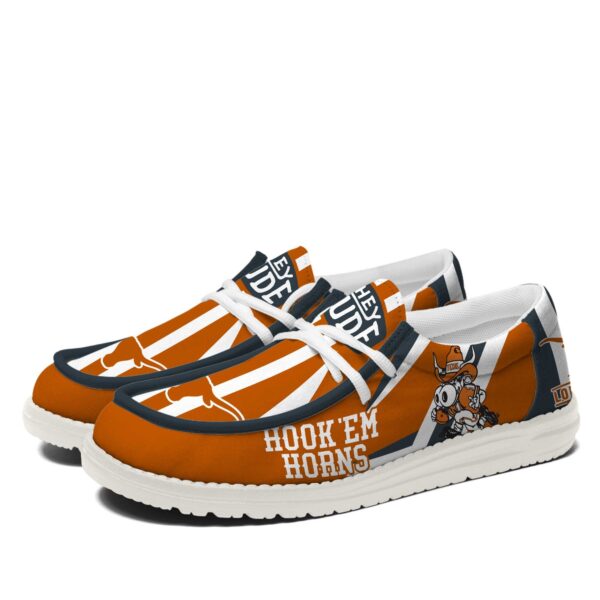 Tubopro Texas Longhorns Personalized Hey Dude Shoes For Men And Women - Image 2