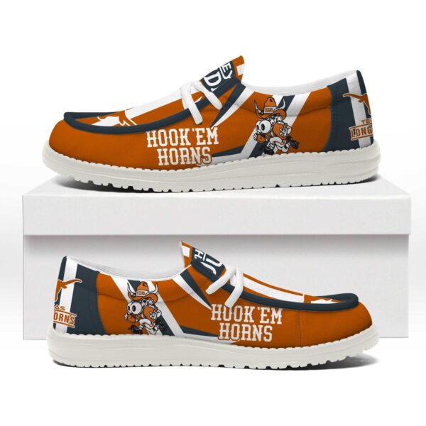 Tubopro Texas Longhorns Personalized Hey Dude Shoes For Men And Women - Image 5