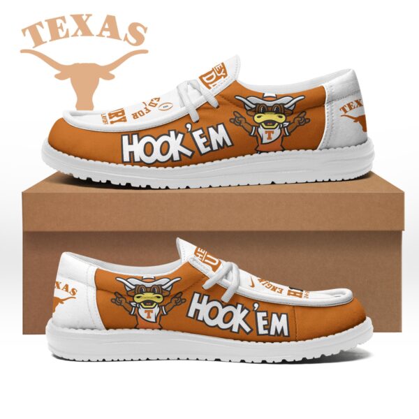 Tubopro Texas Longhorns Personalized Hey Dude Shoes For Men And Women