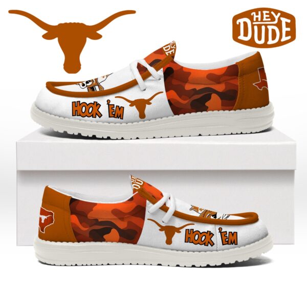 Tubopro Texas Longhorns Personalized Hey Dude Shoes For Men And Women